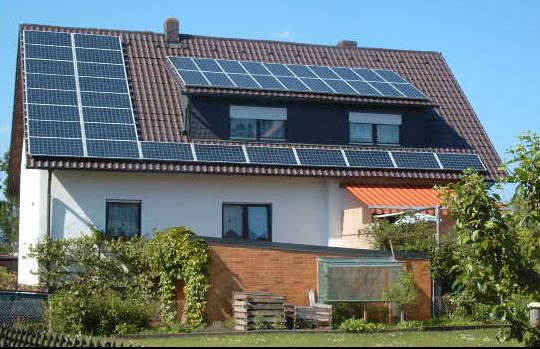 Bild der Fotovoltaikanlage
